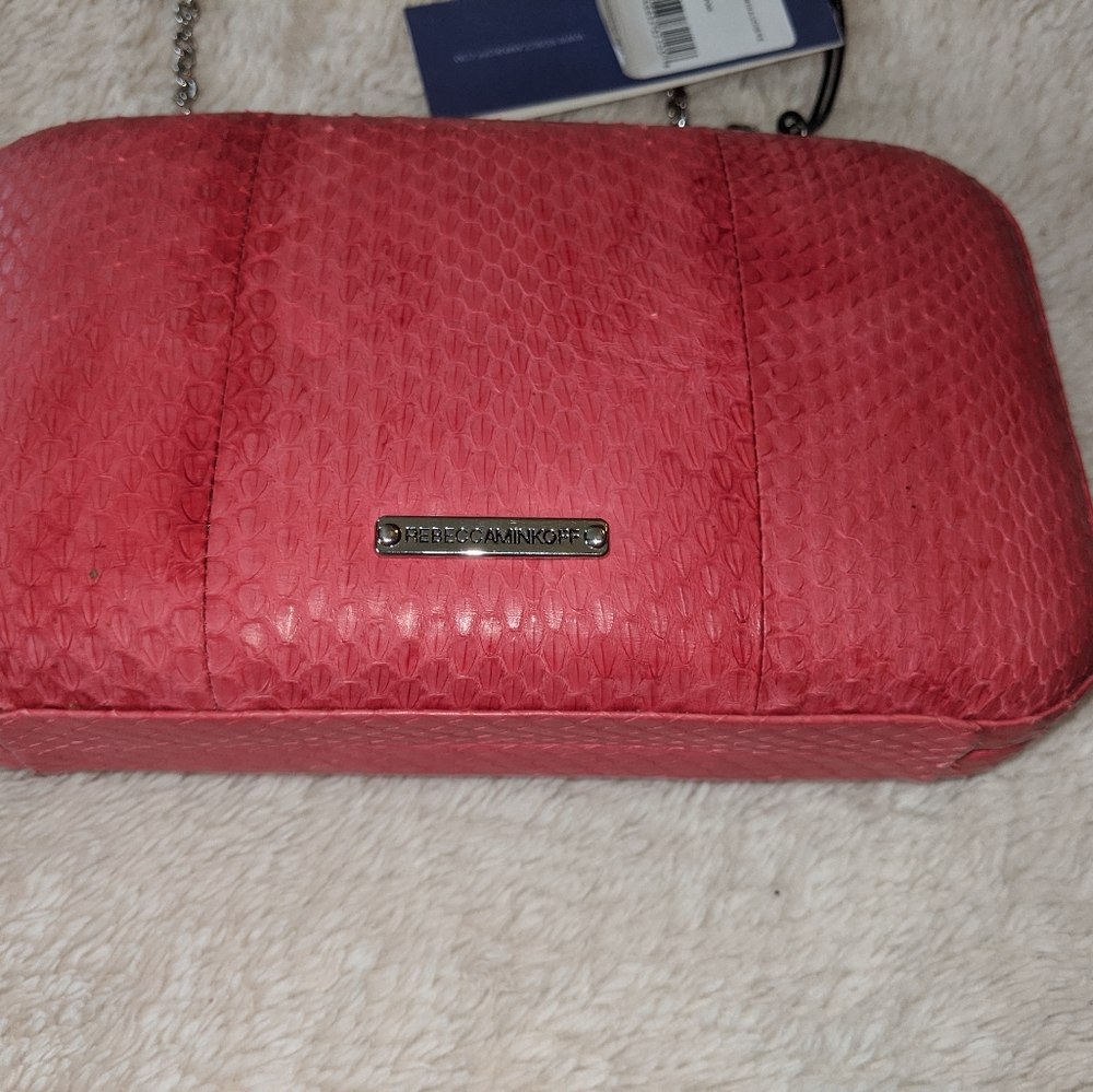 Rebecca Minkoff NWT hot pink clutch NEW